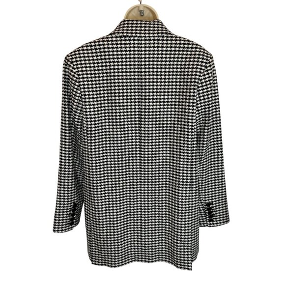 NEW VERONICA BEARD Black White Chek aHutchinson Dickey Jacket NWT - Size S - Picture 5 of 11